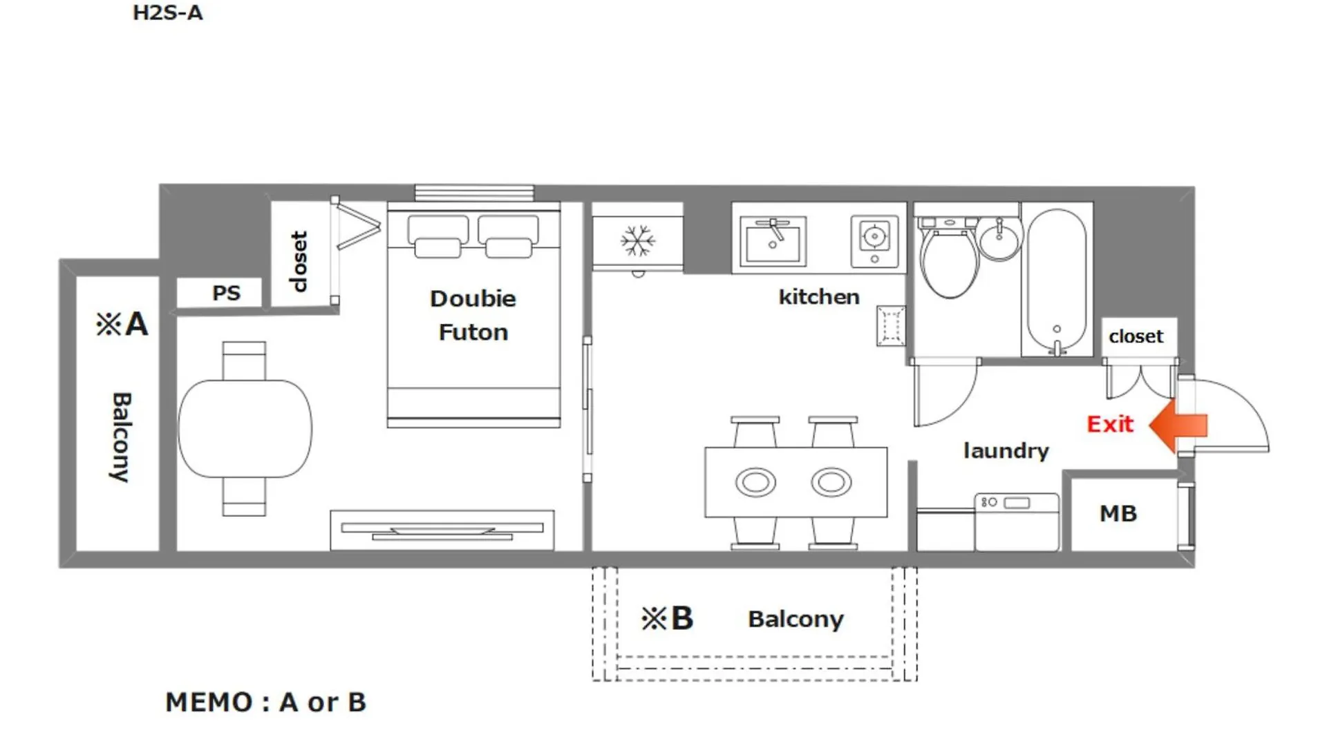 Appartamento H2H Shinsaibashi Osaka