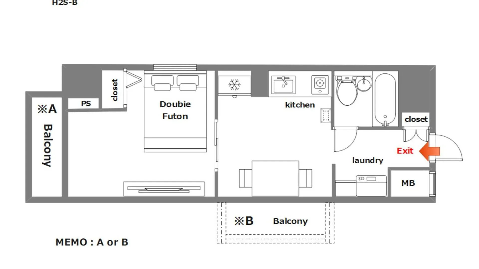 H2H Shinsaibashi Apartment Osaka